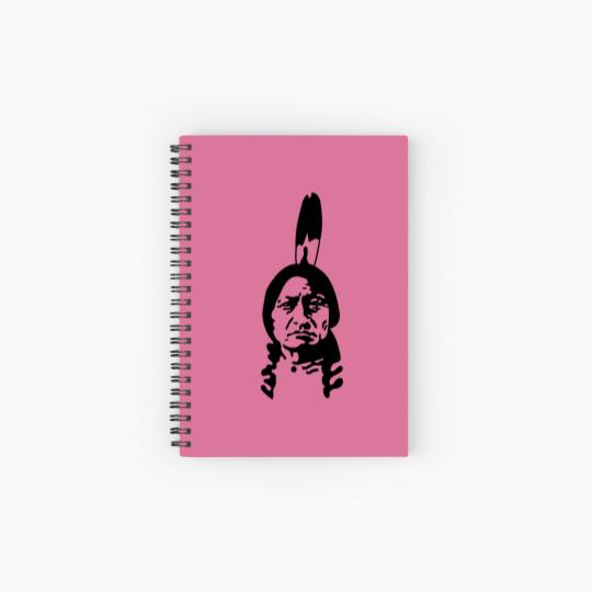 Discover indians Spiral Notebooks   Ruled Line