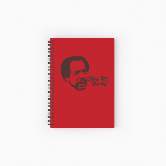 Discover Shut Up Honky ! Jefferson cleaners - American sitcom 80s tv Spiral Notebooks   Ruled Line