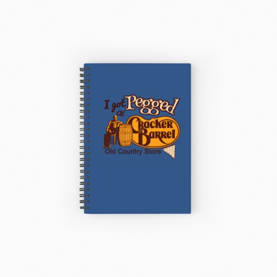 Discover I got Pegged at Cracker Barrel Old Country Store Spiral Notebooks   Ruled Line, Cracker Barrel Spiral Notebooks   Ruled Line