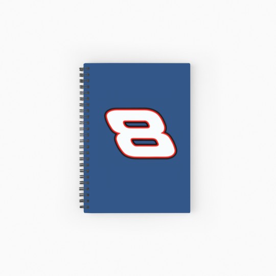 Discover 8 Dale Earnhardt Jr. Spiral Notebooks   Ruled Line