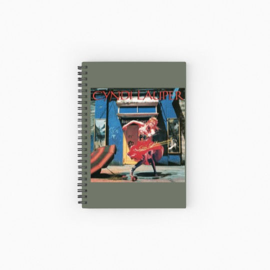 Discover Cyndi Lauper Shes So Unusual Spiral Notebooks   Ruled Line