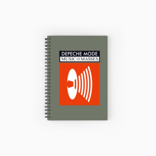 Discover Depeche Mode Spiral Notebooks   Ruled Line, Depeche Mode Tour Spiral Notebooks   Ruled Line