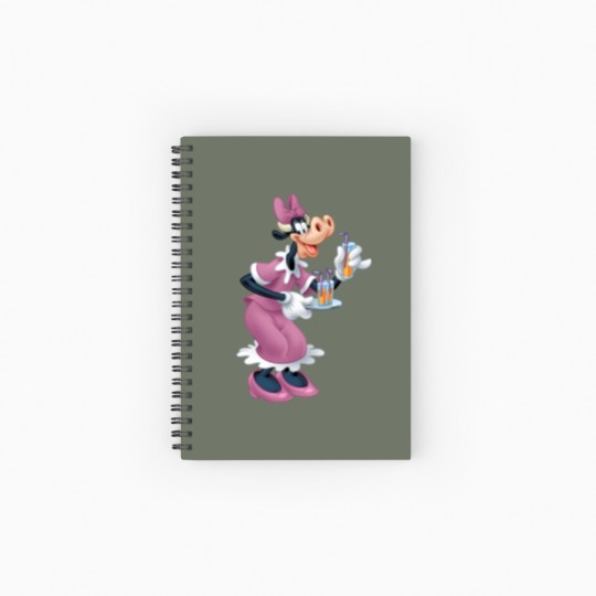 Discover Clarabelle Cow T- Spiral Notebooks   Ruled Line
