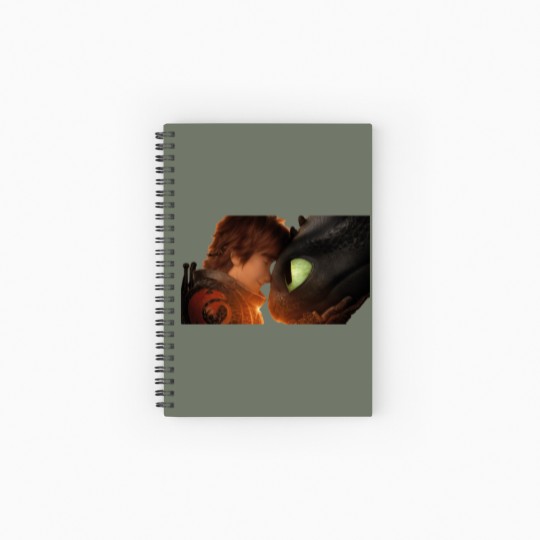 Discover hiccup  toothless Spiral Notebooks   Ruled Line