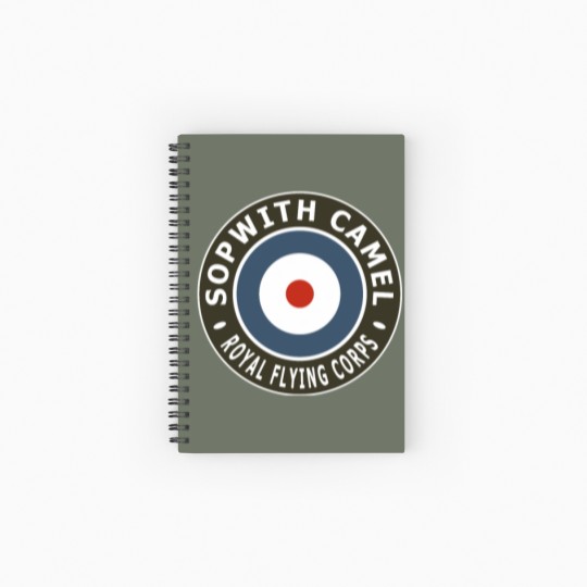Discover Sopwith Camel Spiral Notebooks   Ruled Line