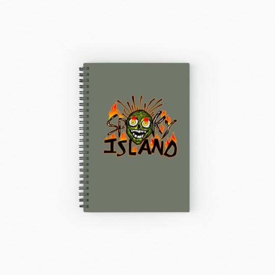 Discover Spooky Island Scooby Doo Collage Unisex Spiral Notebooks   Ruled Line, Spooky Island
