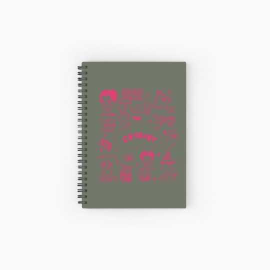 Discover Melanie Martinez Crybaby Spiral Notebooks   Ruled Line