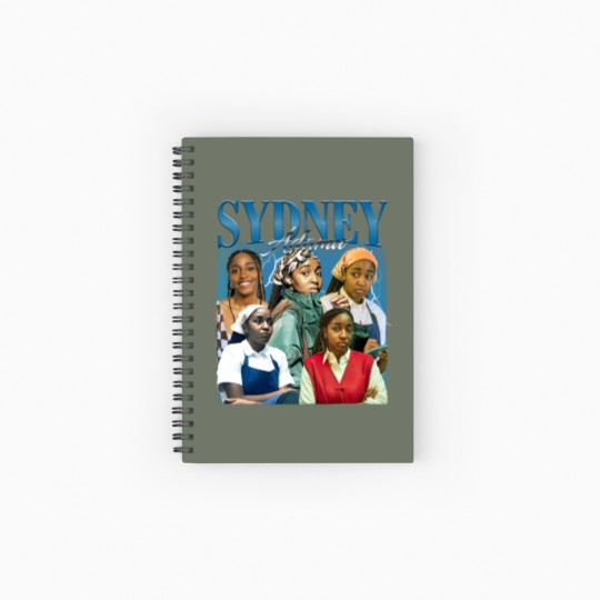 Discover Sydney Adamu Ruled Line Spiral Notebook