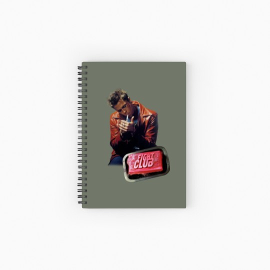 Discover Vintage Fight Club Soap Tyler Durden Spiral Notebooks   Ruled Line