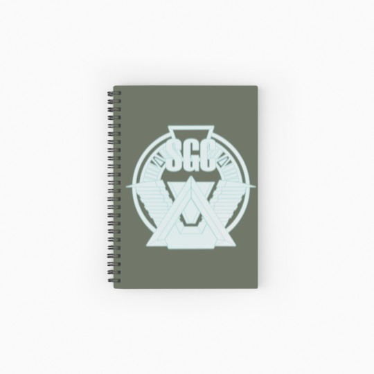 Discover Stargate SGC , Stargate Command Spiral Notebooks   Ruled Line