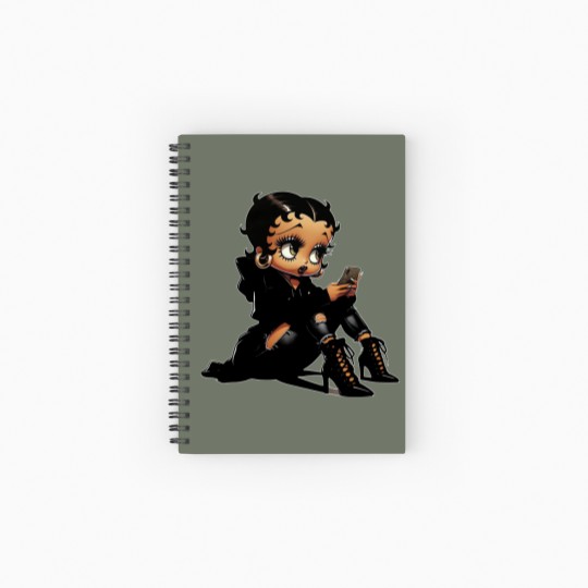 Discover Betty Boop Spiral Notebooks   Ruled Line betty boop Spiral Notebooks   Ruled Line