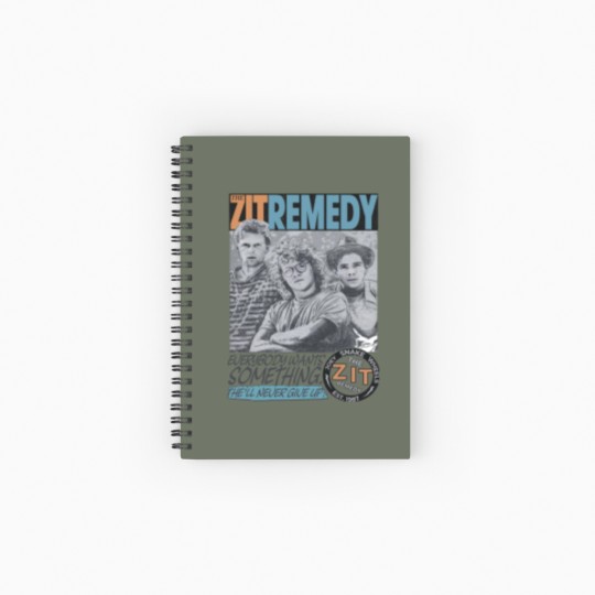Discover Everybody Wants Soing - Zit Remedy Spiral Notebooks   Ruled Line