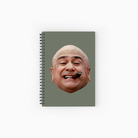 Discover Danny Devito as Mini Me Spiral Notebooks   Ruled Line