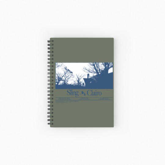 Discover Clairo Sling Merch Spiral Notebooks   Ruled Line, Clairo European Tour