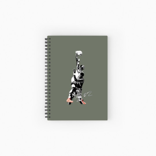 Discover Anthony Edwards Dunk on John Collins Minnesota Spiral Notebooks   Ruled Line