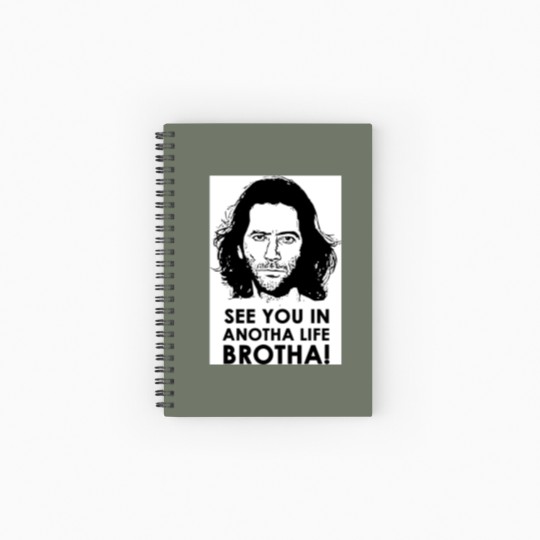 Discover See You In Anotha Life - Desmond LOST Spiral Notebooks   Ruled Line