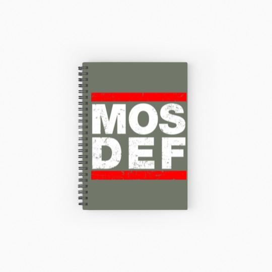 Discover Mos Def Spiral Notebooks   Ruled Line