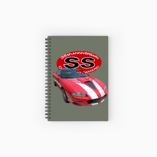 Discover camaro 2002 35th anniversary Spiral Notebooks   Ruled Line