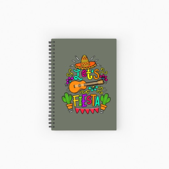 Discover Cinco De Mayo Spiral Notebooks