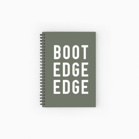 Discover Pete Boot edge edge Spiral Notebooks   Ruled Line