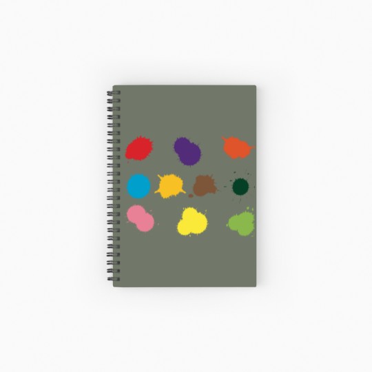 Discover Splat Collection Spiral Notebooks   Ruled Line