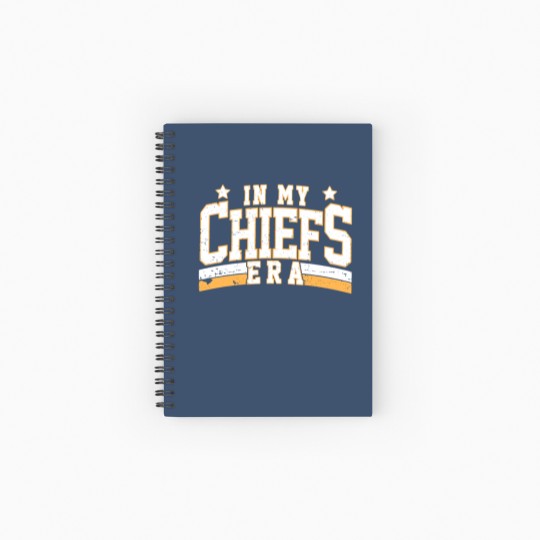 Discover In My Chiefs Era Spiral Notebooks   Ruled Line Travis Kelce Swift Spiral Notebooks   Ruled Line Football Chiefs Jersey