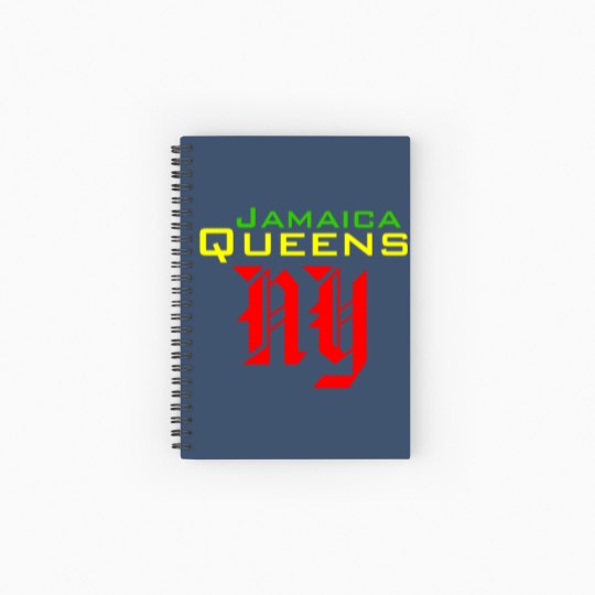 Discover Jamaica Queens Spiral Notebooks   Ruled Line