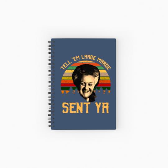 Discover Tell em Large Marge Sent Ya, Inform them that a large margin has been sent. Ya Spiral Notebooks   Ruled Line