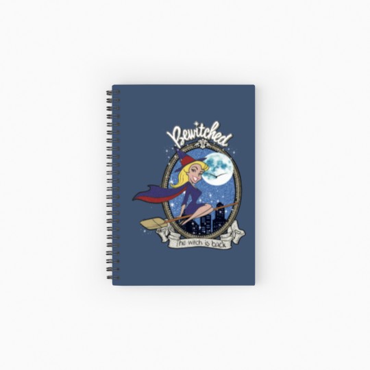 Discover Vintage Bewitched Spiral Notebooks   Ruled Line