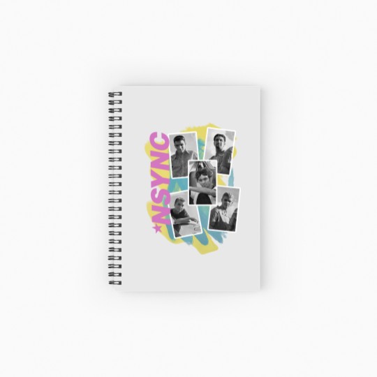 Discover Vintage NSYNC No Strings Attached Ruled Line Spiral Notebooks