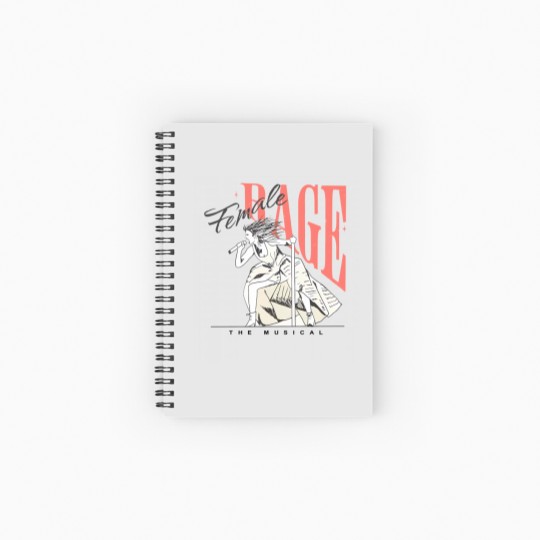 Discover Female Rage The Musical Classic Spiral Notebooks   Ruled Line