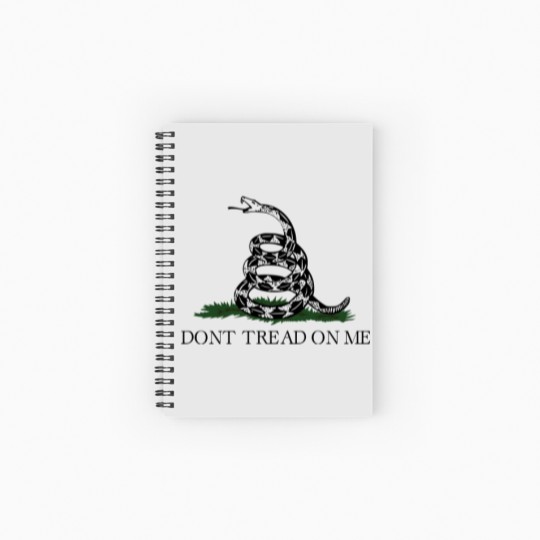 Discover Gadsden Flag Spiral Notebooks   Ruled Line