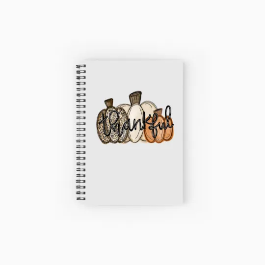Discover Love Fall Y'All Spiral Notebooks   Ruled Line, Leopard Pumpkin Print Fall Spiral Notebooks   Ruled Line