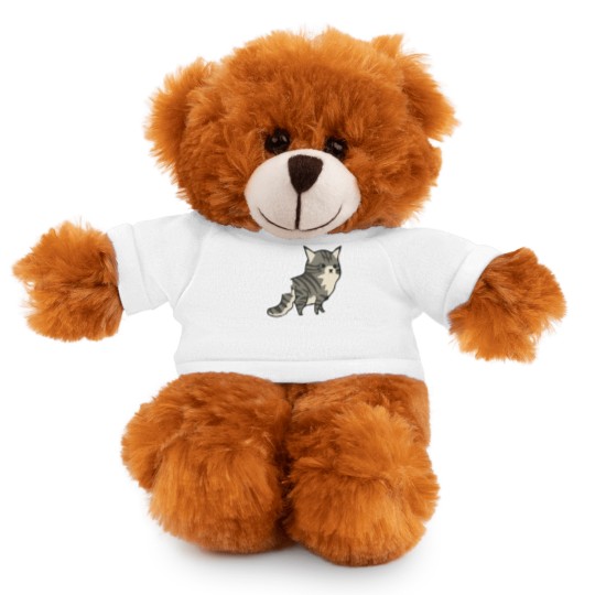 Discover Maine Coon Cat Lover Stuffed Animals With Tee Stuffed Animals With Tee