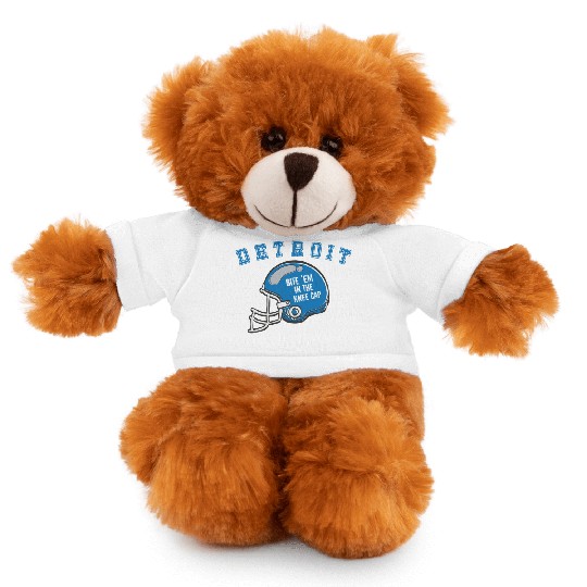 Discover Detroit Michigan Michigander Sunday Lion Kneecap Bite Fans Stuffed Animals With Tee