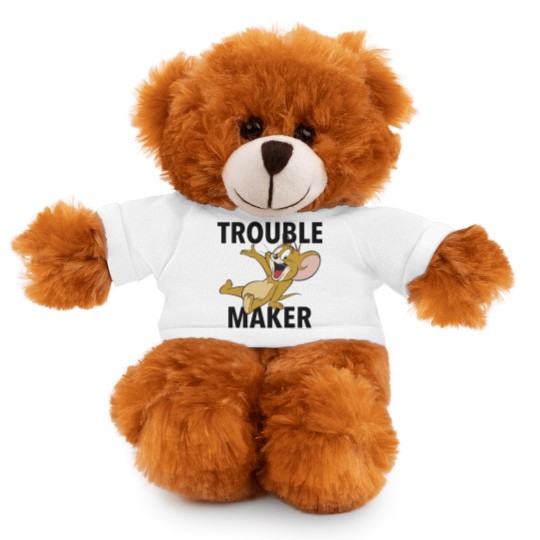 Discover Tom And Jerry Stuffed Animals With Tee Trouble Maker Portrait