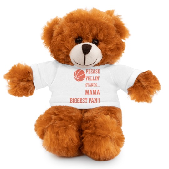Discover Basketball Mama Player Hoop Junkie Mothers Day Mom Stuffed Animals With Tee