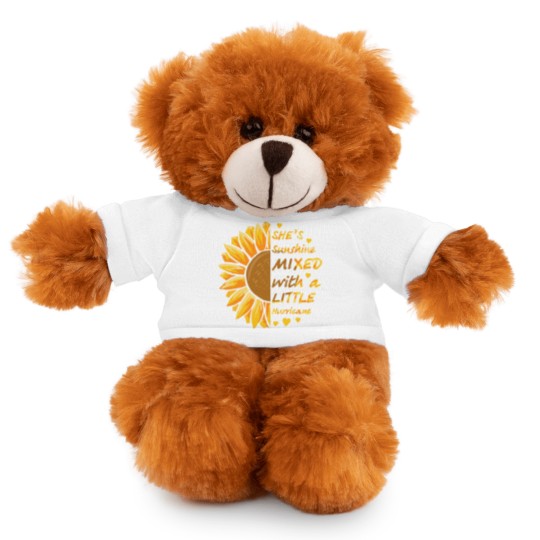 Discover She's Sunshine Mixed With A Littles Hurricane Sunflower Stuffed Animals With Tee