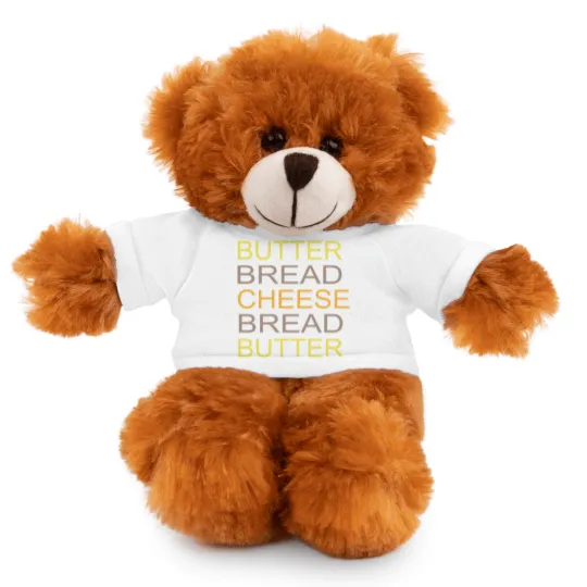 Discover Butter Bread Cheese Stuffed Animals With Tee