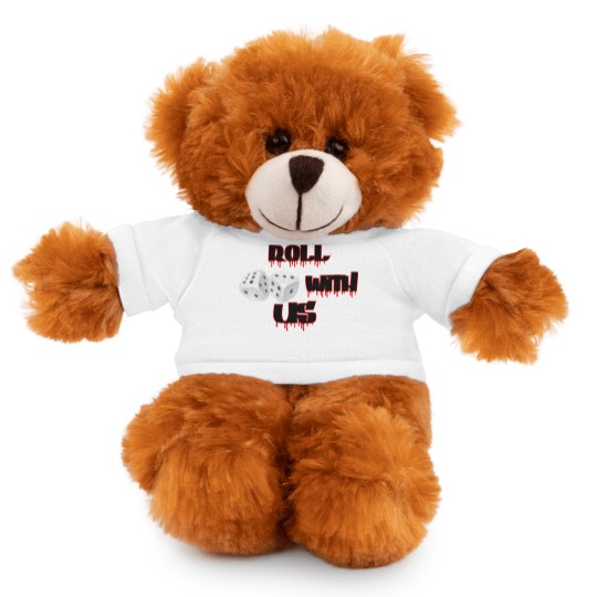 Discover Roll with US Vegas Dice Stuffed Animals With Tee, Casino Bonus Stuffed Animals With Tee