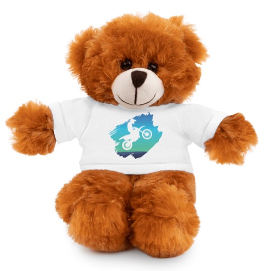 Discover Motocross Dirt Bike Stuffed Animals With Tee