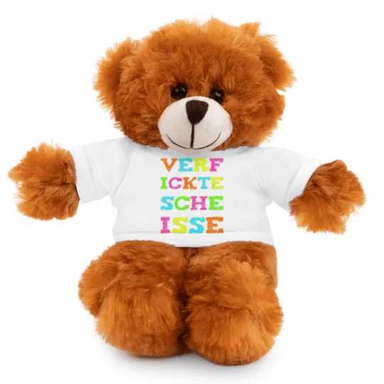Discover Fucking shit Funny curse saying Stuffed Animals With Tee