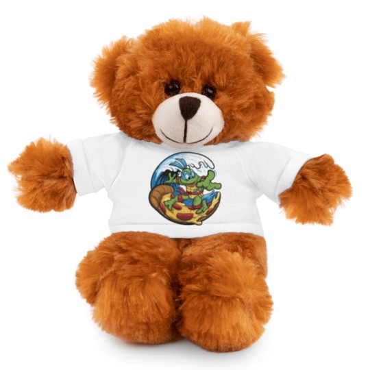 Discover ninja turtles surfing pizza Stuffed Animals With Tee