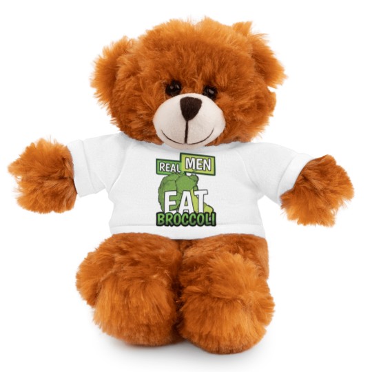 Discover Real Men Eat Broccoli - Men - Stuffed Animals With Tee