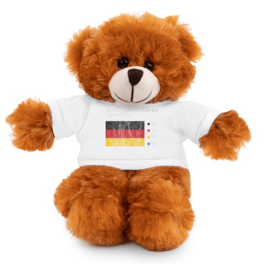 Discover Meaning Of Colors Of The German Flag Meme for Stuffed Animals With Tee