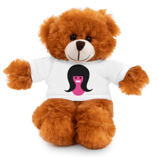 Discover That Girl logo Stuffed Animals With Tee