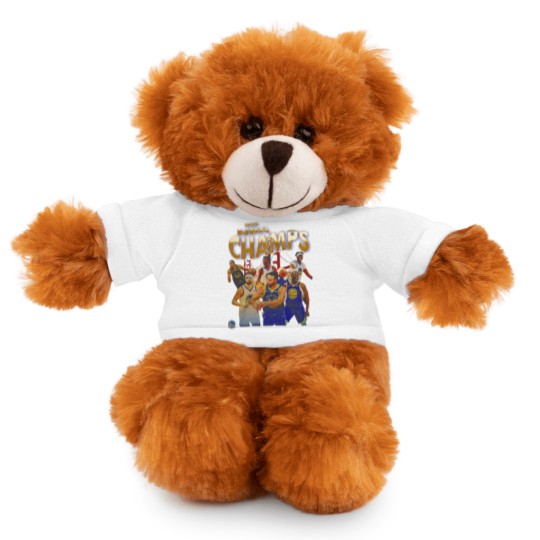 Discover Warriors 2022 Champs Bootleg Stuffed Animals With Tee PNG, Vintage 90s Bootleg Stuffed Animals With Tee Design