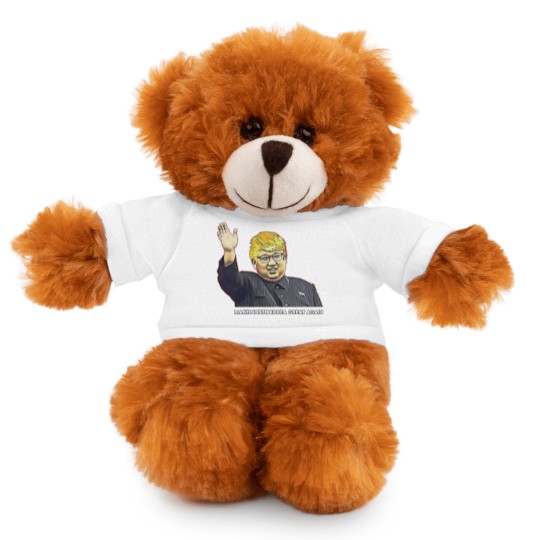 Discover Kim Jong Un Donald Trump Stuffed Animals With Tee