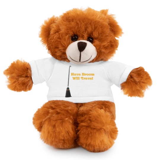 Discover Funny Have Broom Will Travel Halloween Stuffed Animals With Tee