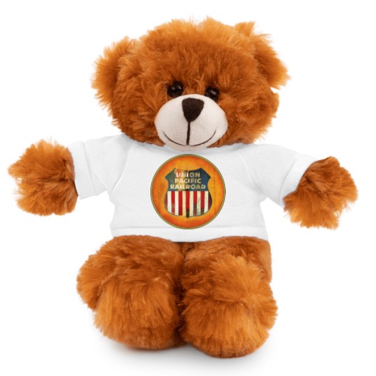 Discover Union Pacific Railroad - Badge - Railroad - Stuffed Animals With Tee